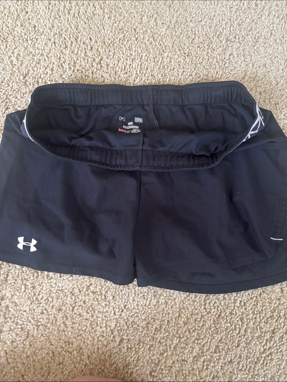 Under Armour Black Women’s Performance Running Shorts